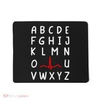 Nurse Pqrst Nursing Ecg And Ekg Alphabet Funny Nurse Mousepad thumb 0