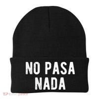 No Pasa Nada Spanish Funny Spanish Speaker Gift Beanie thumb 0