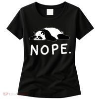 Nope Panda Not Today Funny Lazy Panda Women's T-Shirt thumb 0