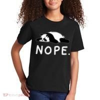 Nope Panda Not Today Funny Lazy Panda Kids T-Shirt thumb 2
