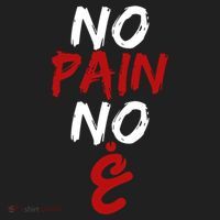 No Pain No Gain Funny Arabic Motivational Gym Cool Gift Women's Sweatshirt thumb 2