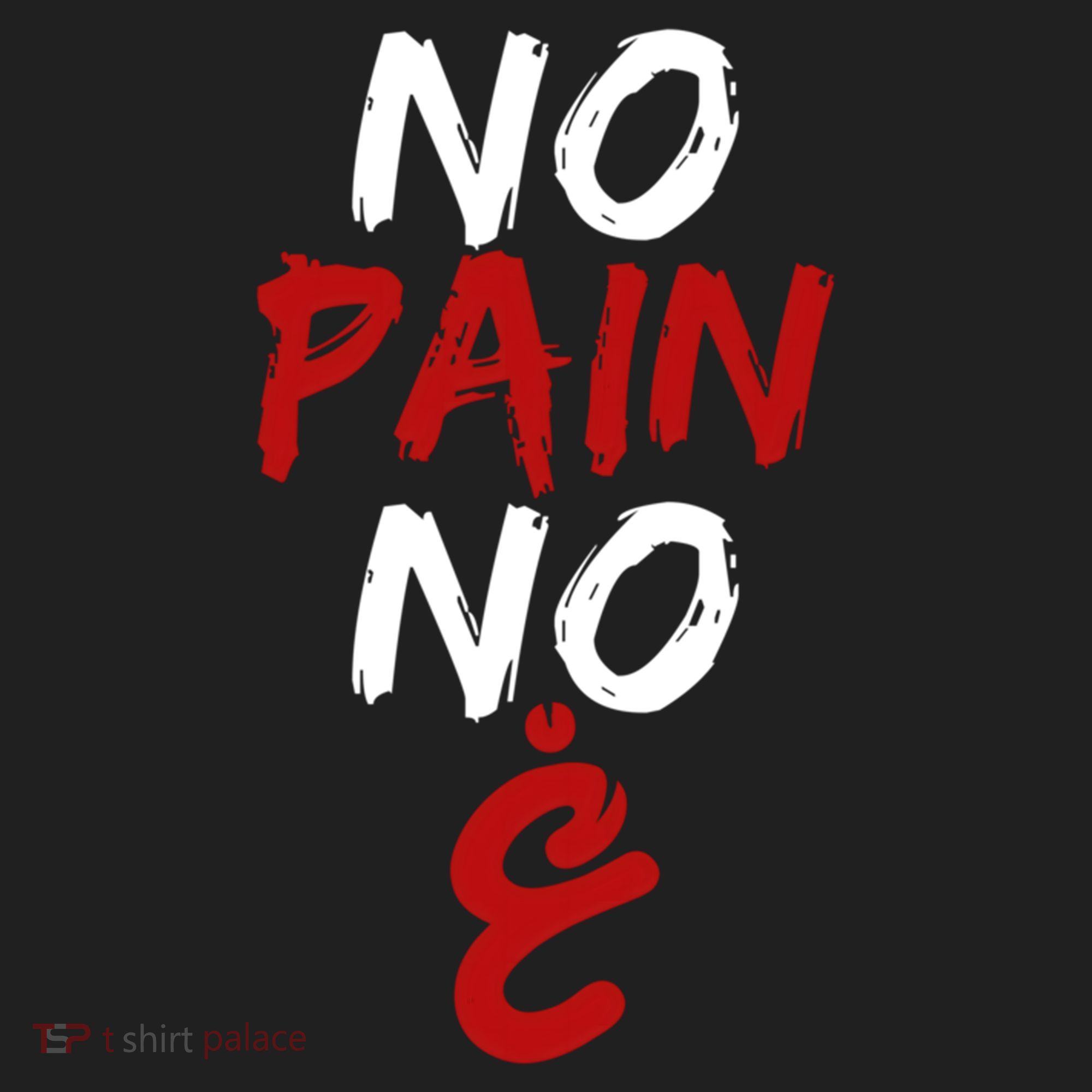 No Pain No Gain Funny Arabic Motivational Gym Cool Gift Women's Sweatshirt