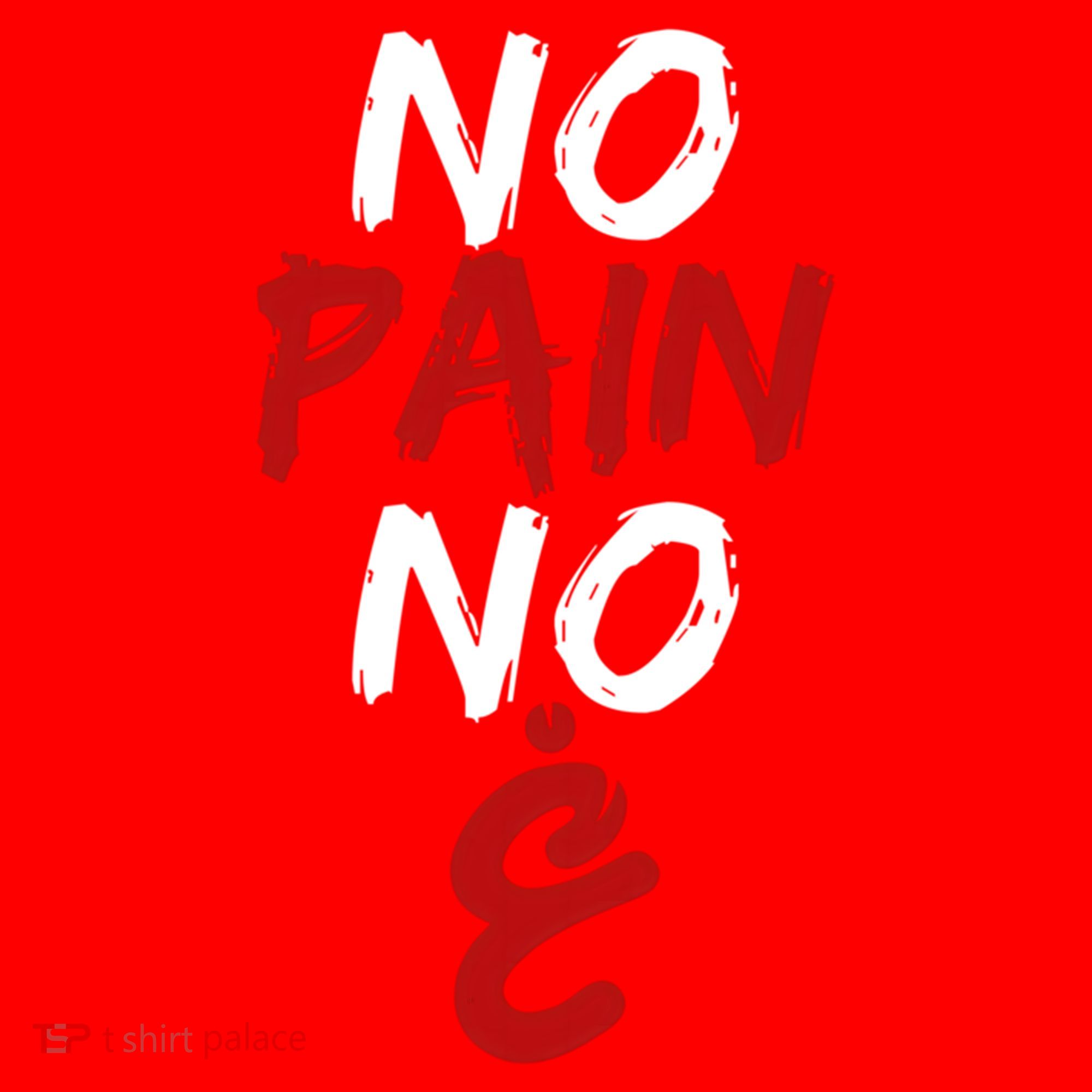 No Pain No Gain Funny Arabic Motivational Gym Cool Gift Santa Hat