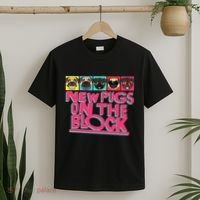 New Pugs On The Block Funny Pug Owner Pop Culture Gift T-Shirt thumb 2