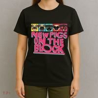 New Pugs On The Block Funny Pug Owner Pop Culture Gift T-Shirt thumb 4