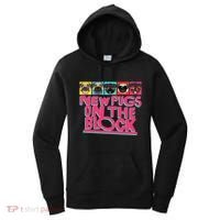 New Pugs On The Block Funny Pug Owner Pop Culture Gift Women's Hoodie thumb 0