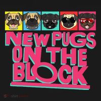 New Pugs On The Block Funny Pug Owner Pop Culture Gift Mousepad thumb 1