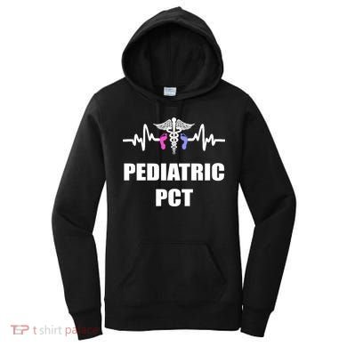 Nicu Pediatric Patient Care Technician Pct Feet Design Meaningful Gift Women's Hoodie