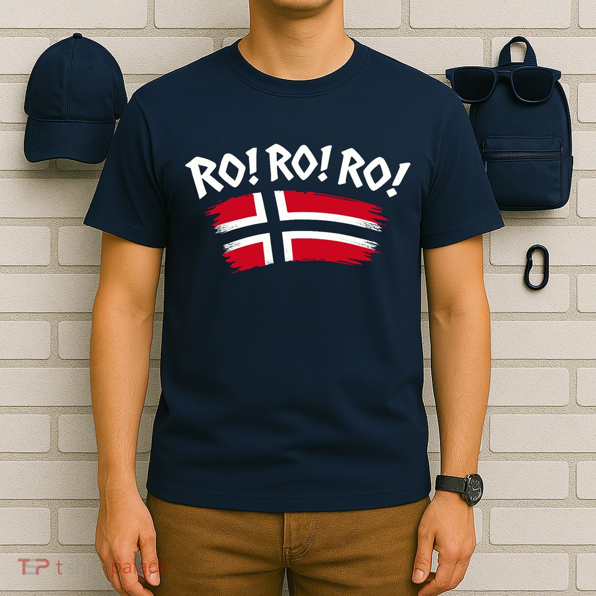 Norwegian Pride RO! RO! RO! Norway T-Shirt