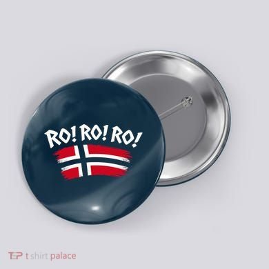 Norwegian Pride RO! RO! RO! Norway Button