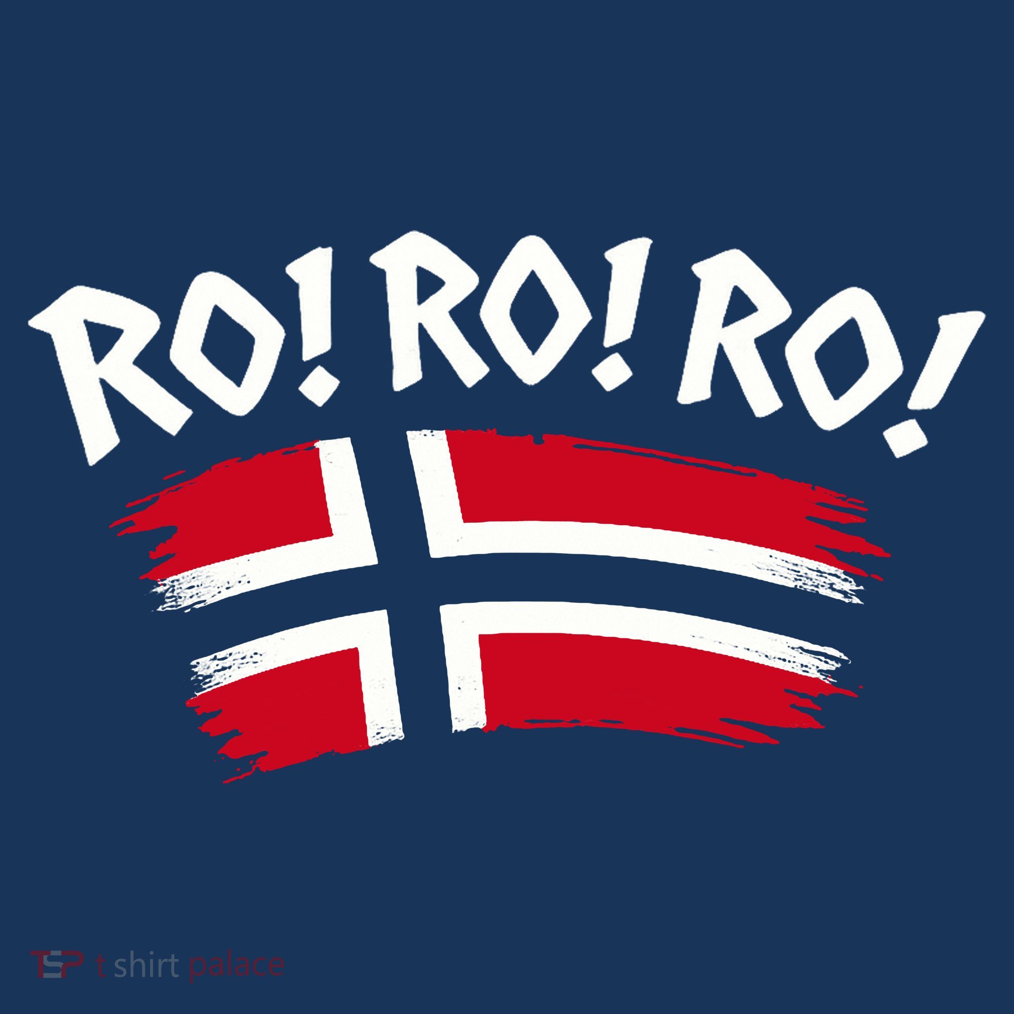Norwegian Pride RO! RO! RO! Norway Button
