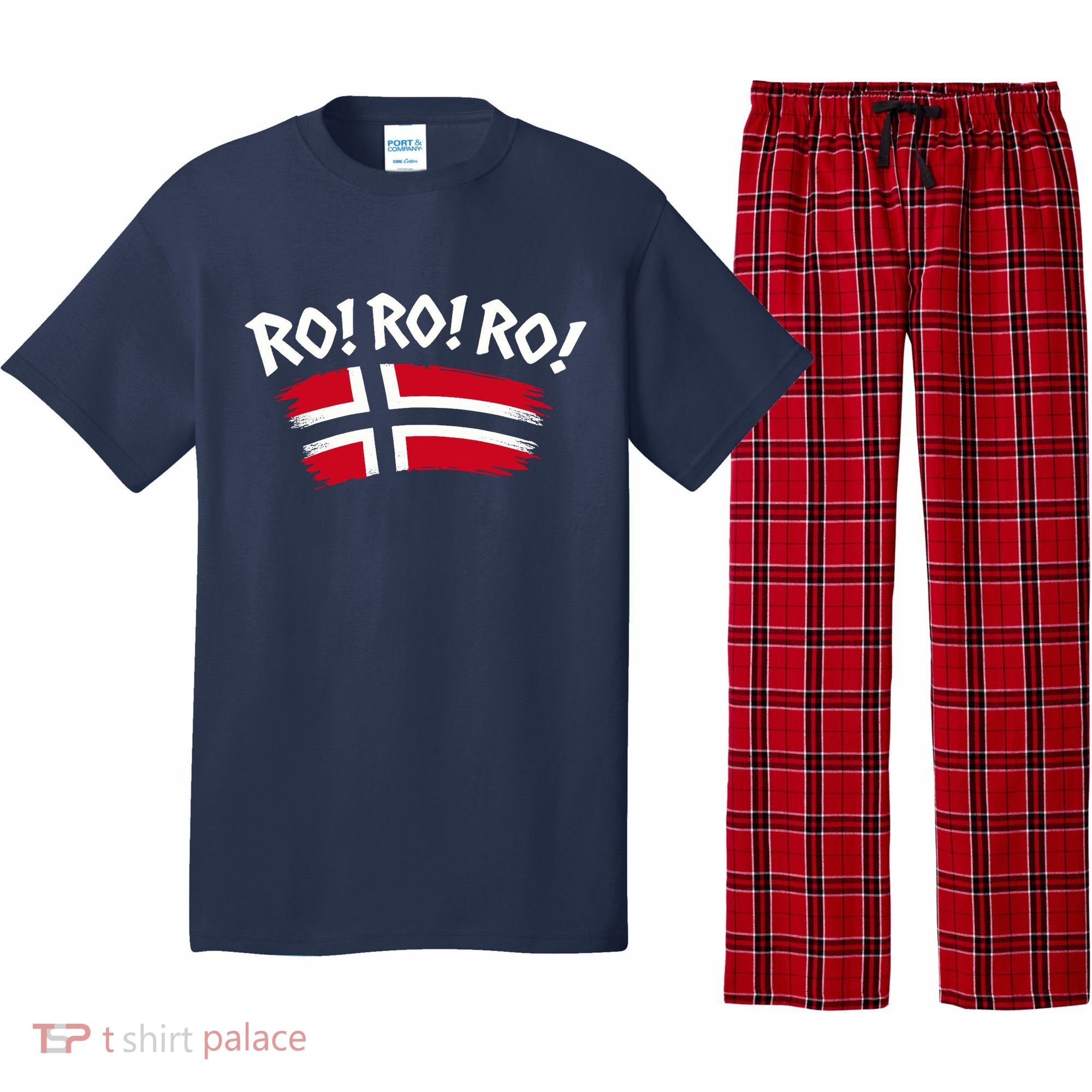 Norwegian Pride RO! RO! RO! Norway Pajama Set