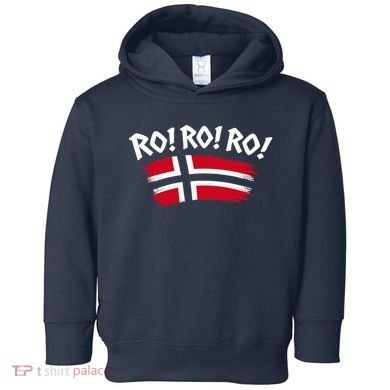 Norwegian Pride RO! RO! RO! Norway Toddler Hoodie