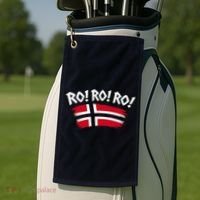 Norwegian Pride RO! RO! RO! Norway Golf Towel thumb 2