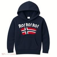 Norwegian Pride RO! RO! RO! Norway Kids Hoodie thumb 0