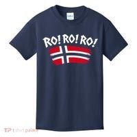 Norwegian Pride RO! RO! RO! Norway Kids T-Shirt thumb 0