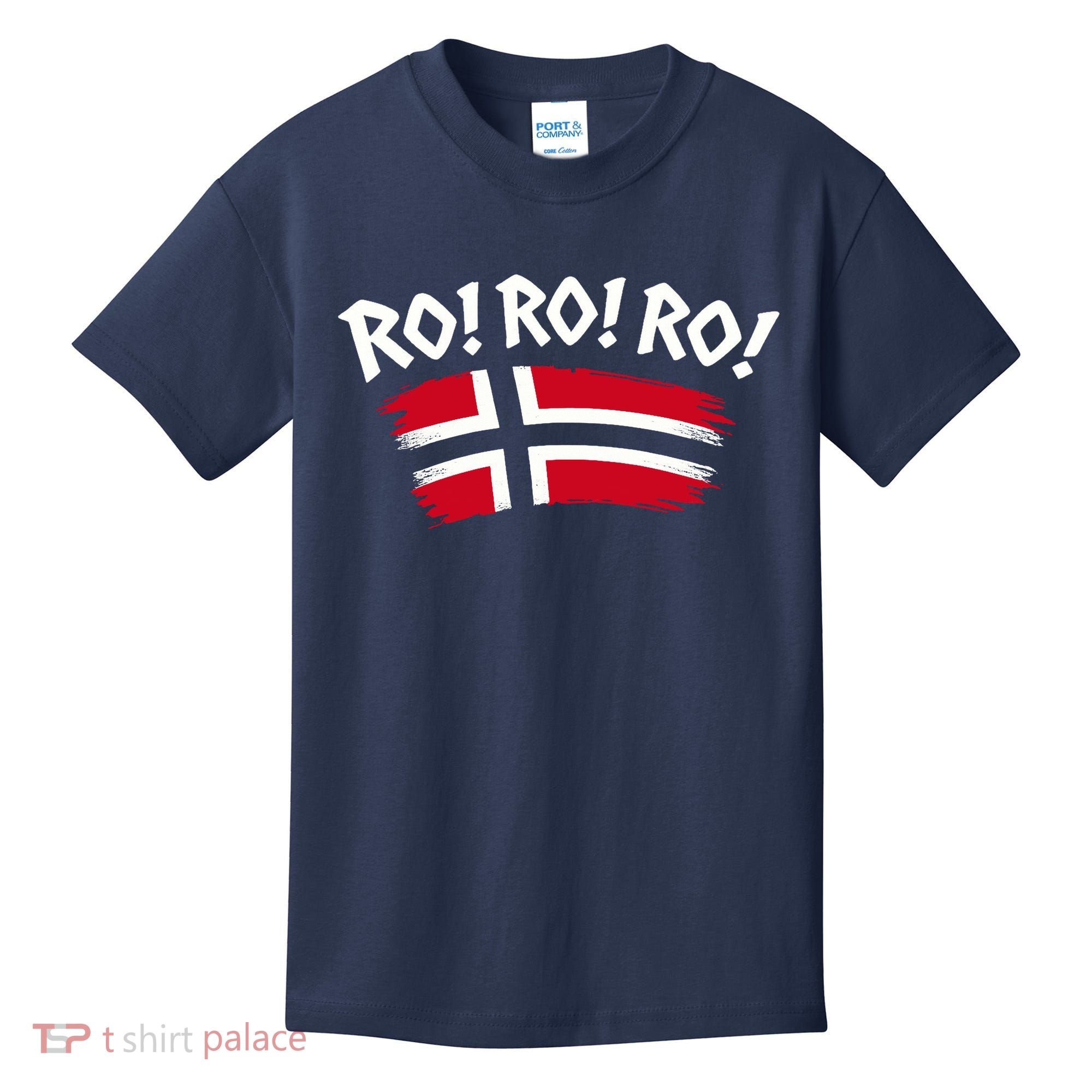 Norwegian Pride RO! RO! RO! Norway Kids T-Shirt