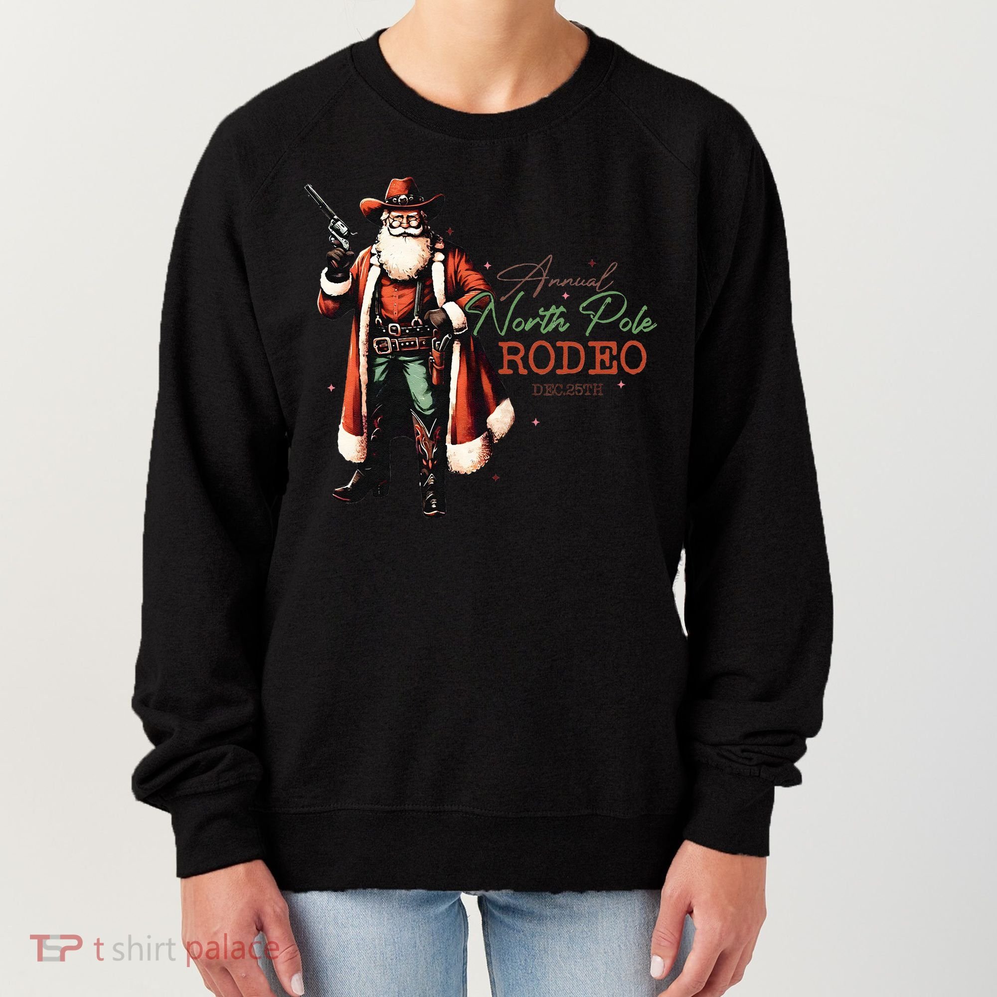 North Pole Rodeo Women's Sweatshirt