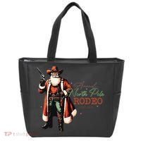 North Pole Rodeo Tote Bag thumb 0