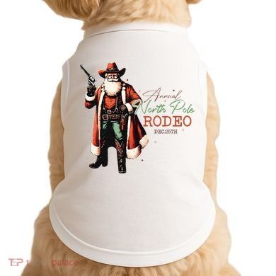 North Pole Rodeo Doggie Tank