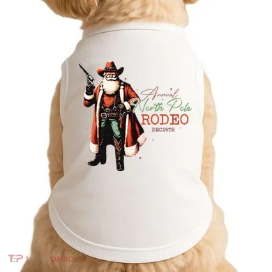 North Pole Rodeo Doggie Tank