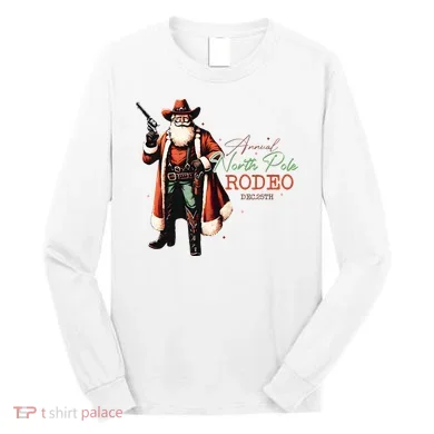North Pole Rodeo Long Sleeve Shirt