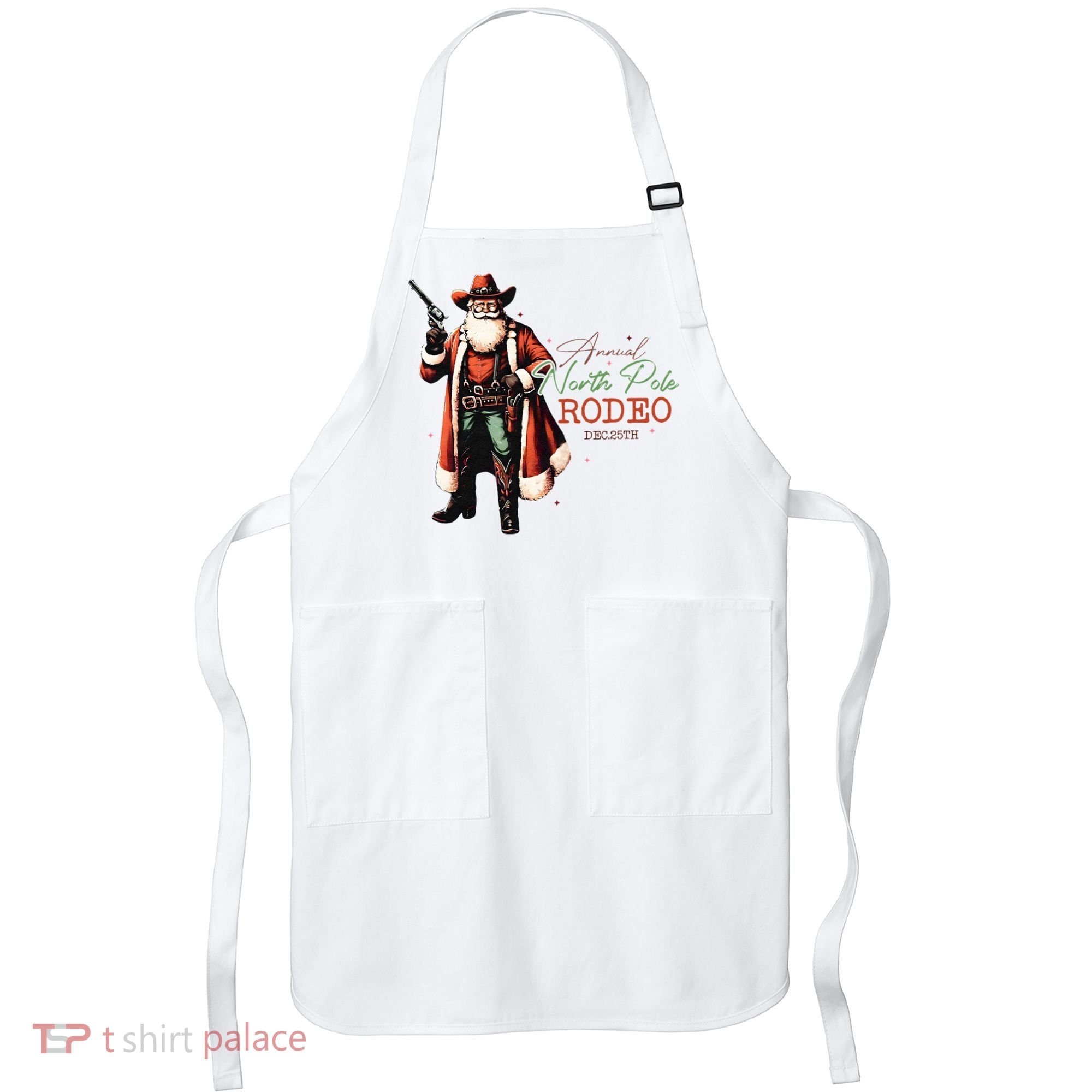 North Pole Rodeo Apron