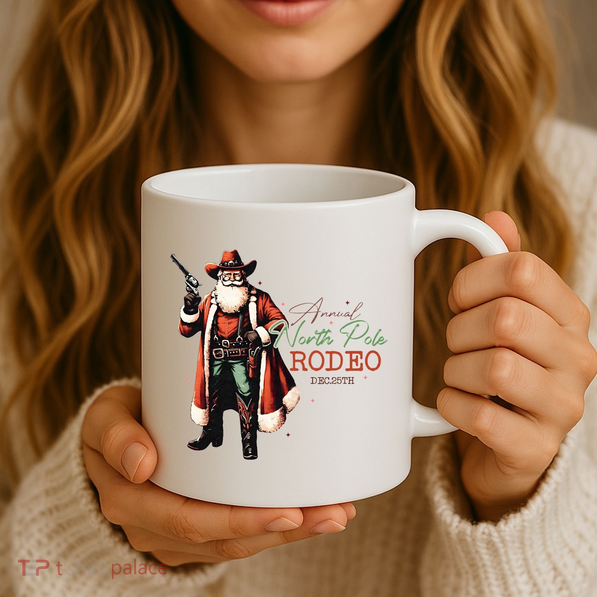 North Pole Rodeo Coffee Mug
