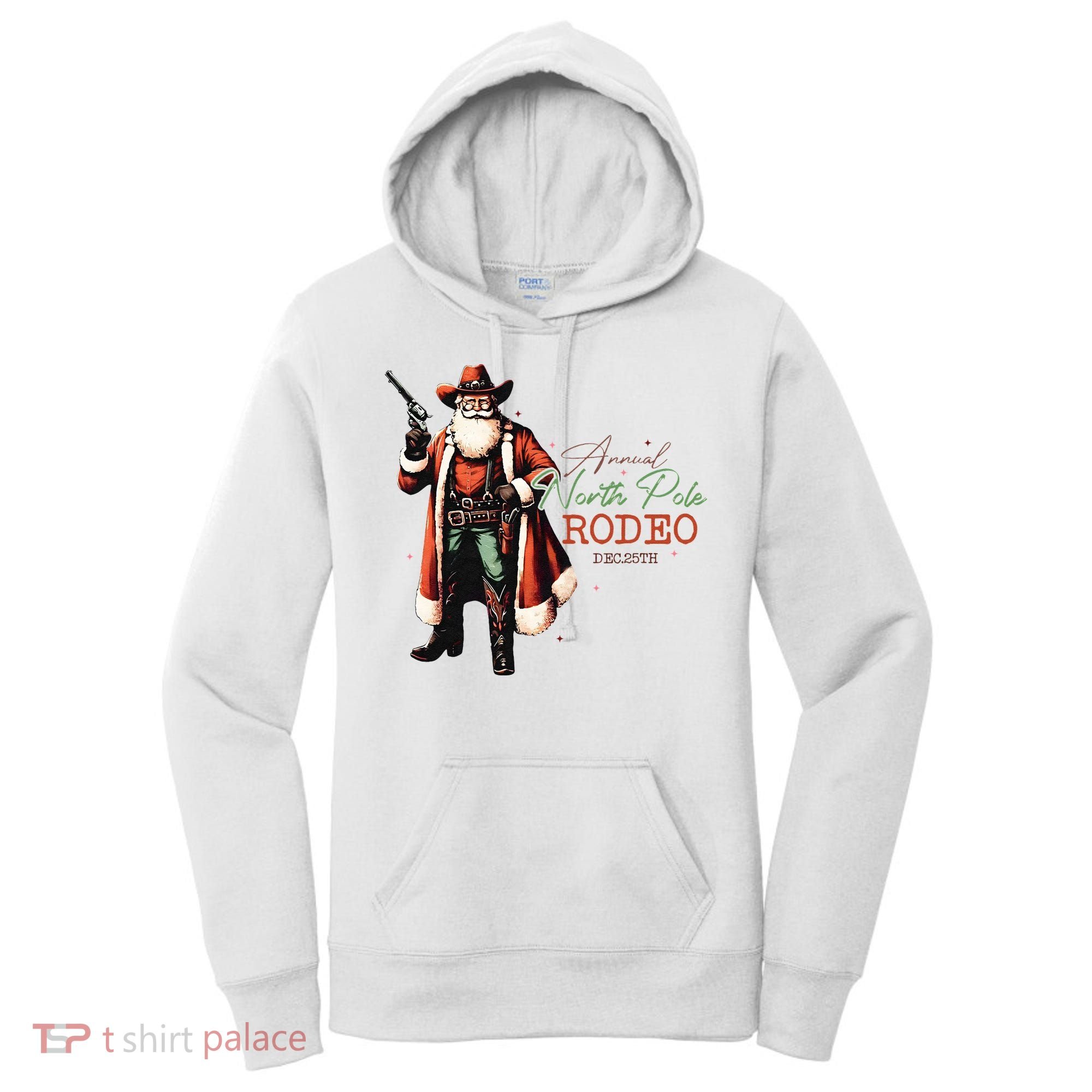 North Pole Rodeo Women's Hoodie