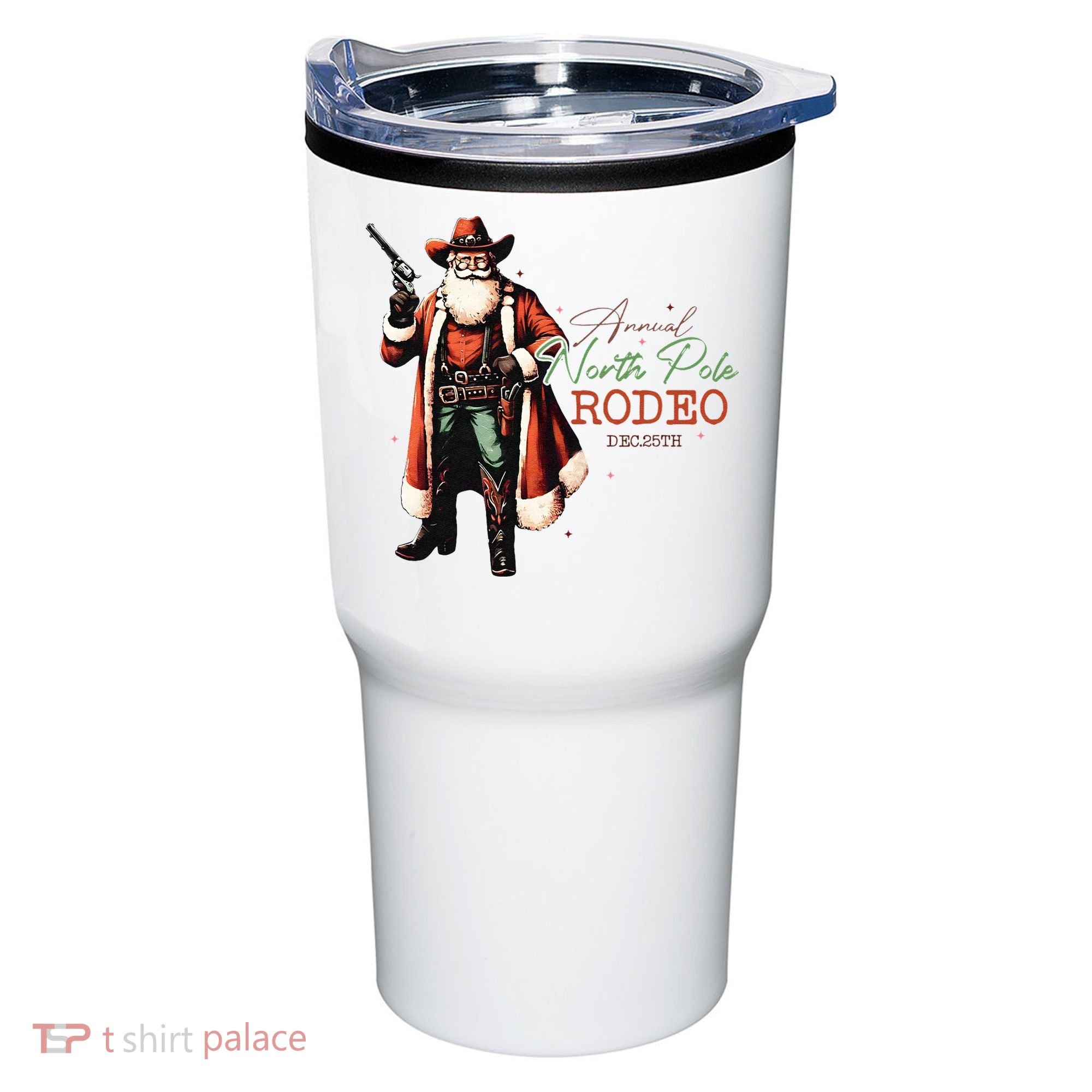 North Pole Rodeo Tumbler