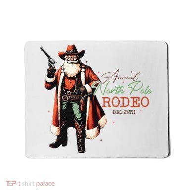North Pole Rodeo Mousepad