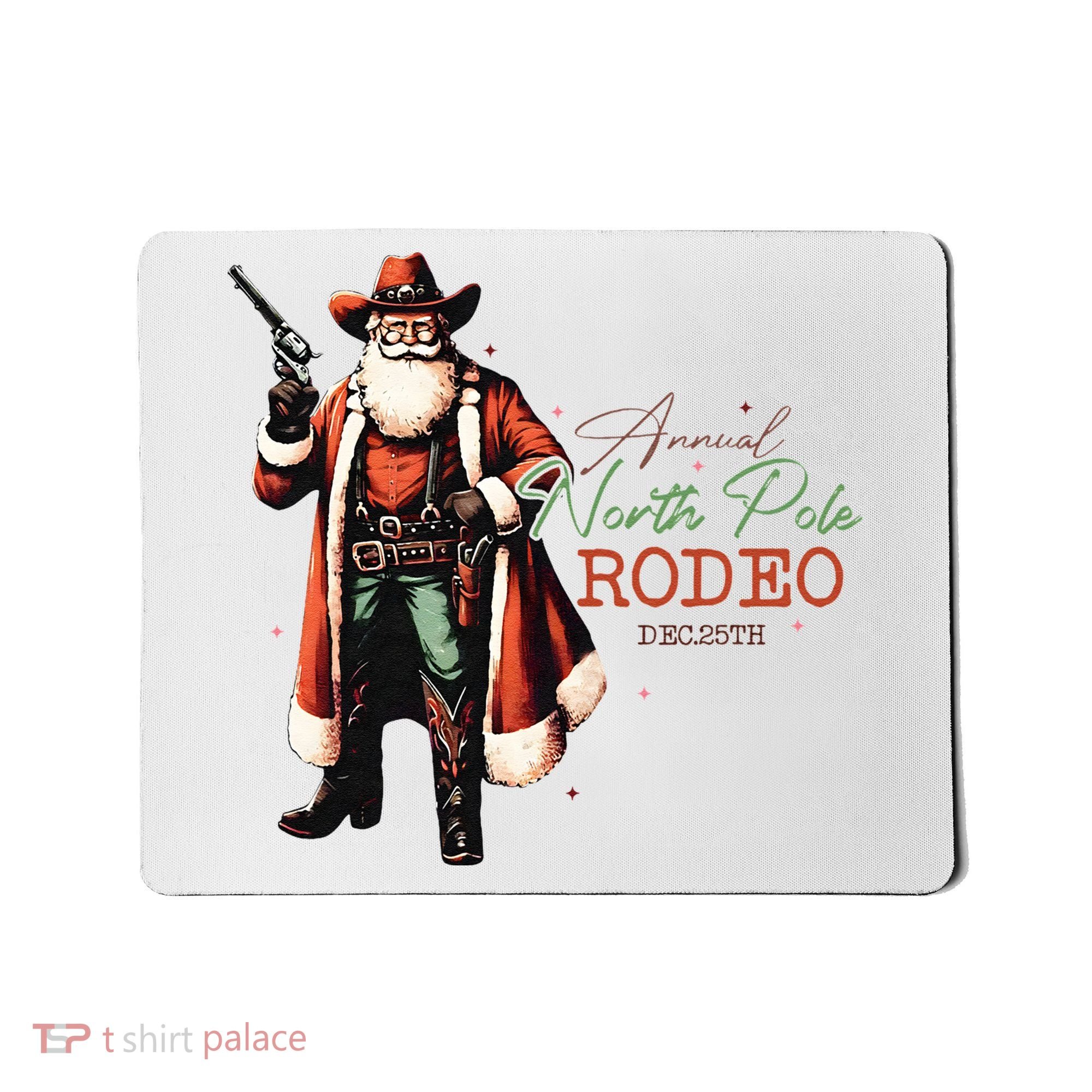 North Pole Rodeo Mousepad