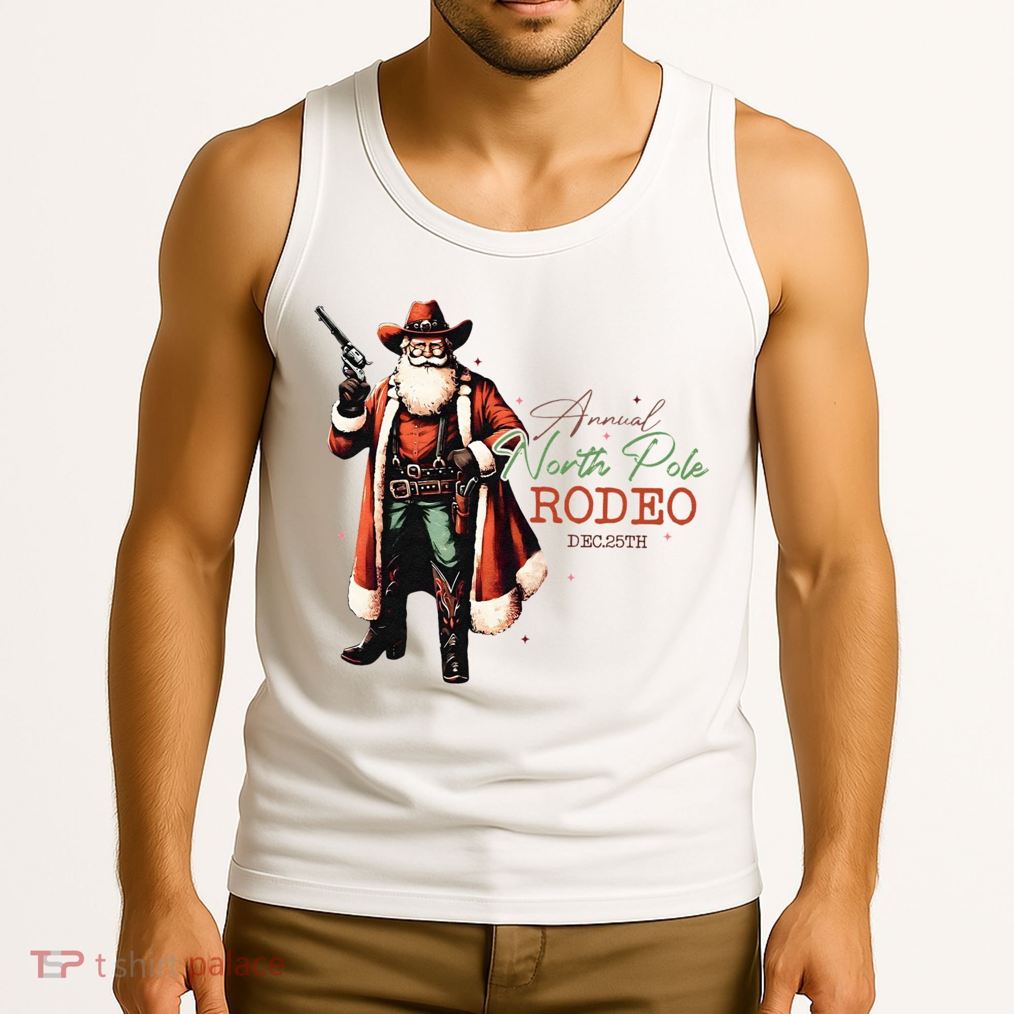 North Pole Rodeo Tank Top