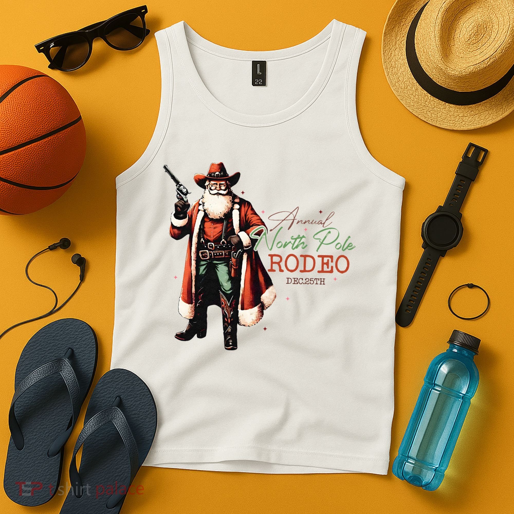 North Pole Rodeo Tank Top