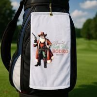 North Pole Rodeo Golf Towel thumb 2