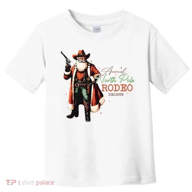North Pole Rodeo Toddler T-Shirt