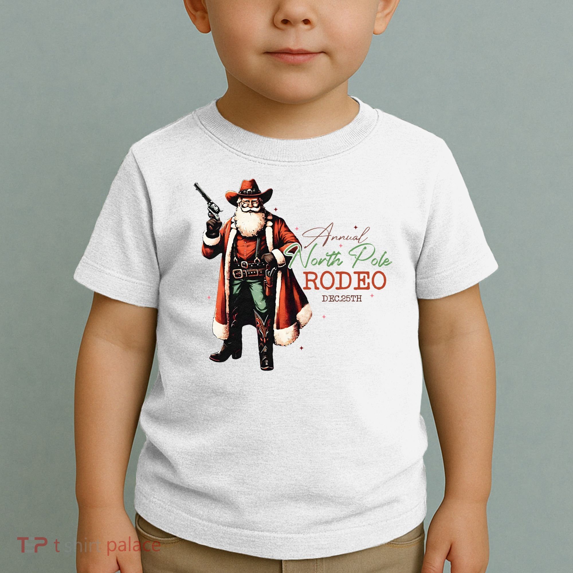 North Pole Rodeo Toddler T-Shirt