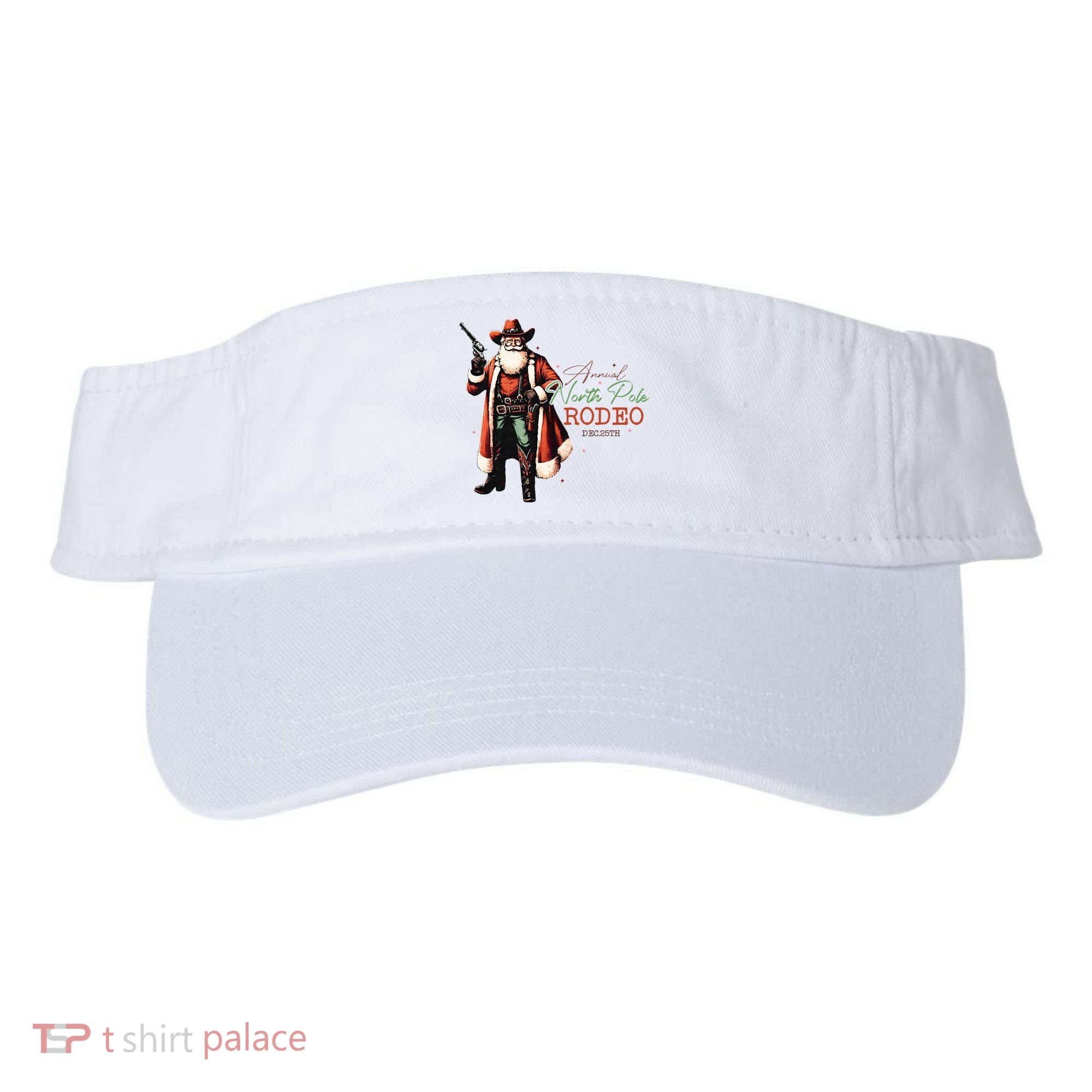 North Pole Rodeo Visor