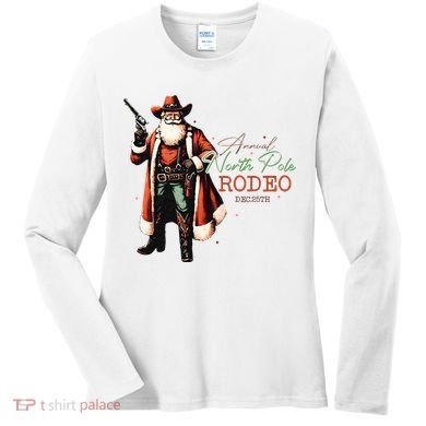 North Pole Rodeo Women's Long Sleeve Shirt