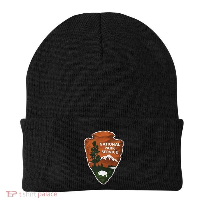 National Parks Service Knit Cap Winter Beanie TShirtPalace