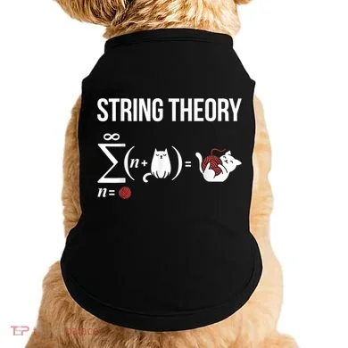 Nerd Physics Student Science Stringtheory Doggie Tank