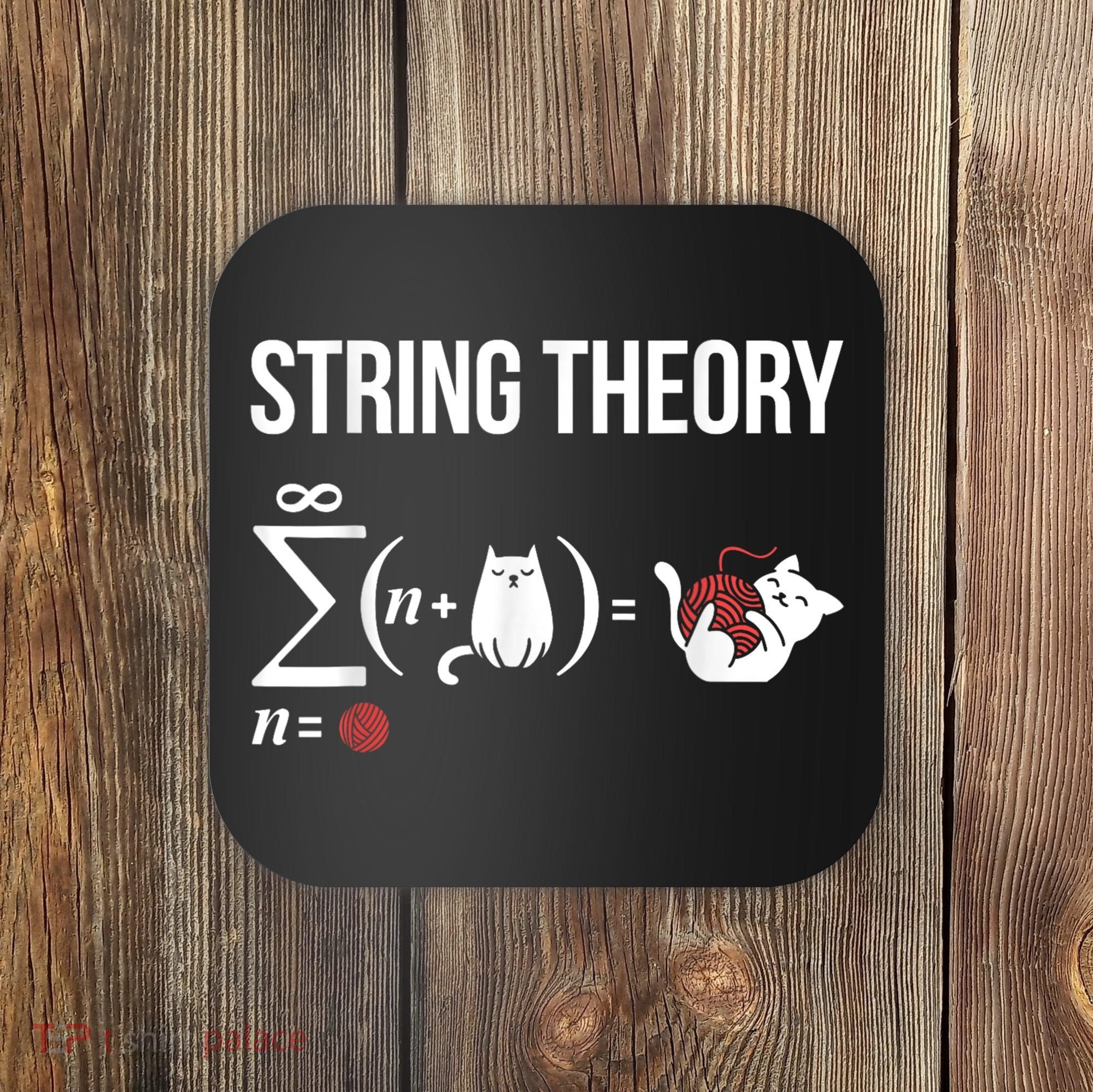 Nerd Physics Student Science Stringtheory Coaster