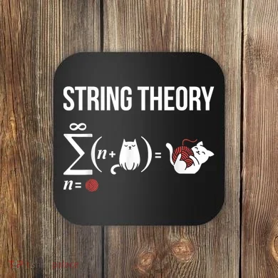 Nerd Physics Student Science Stringtheory Coaster