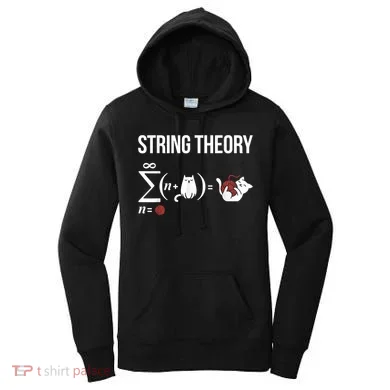 Nerd Physics Student Science Stringtheory Women's Hoodie