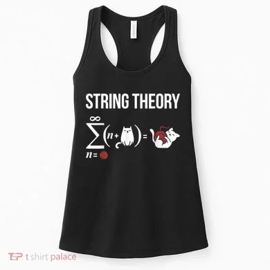 Nerd Physics Student Science Stringtheory Women's Tank Top