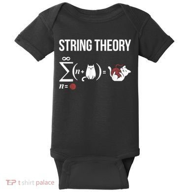 Nerd Physics Student Science Stringtheory Baby Bodysuit