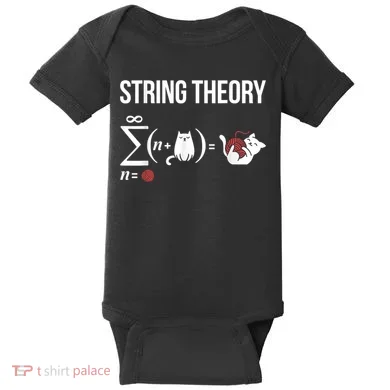 Nerd Physics Student Science Stringtheory Baby Bodysuit
