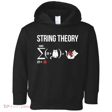 Nerd Physics Student Science Stringtheory Toddler Hoodie