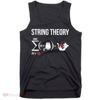 Nerd Physics Student Science Stringtheory Tank Top thumb 0