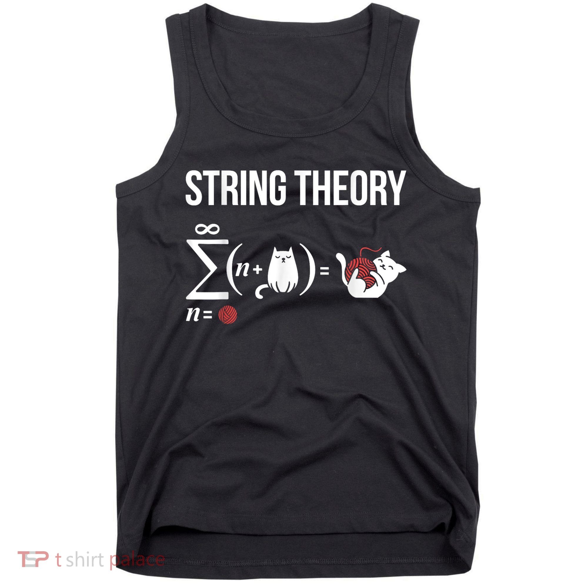 Nerd Physics Student Science Stringtheory Tank Top
